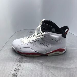 Nike Jordan 6 Retro Bulls 2010 - Size 12 - White & Red - 384664-102 (R)